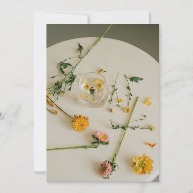 Postal de invitación de 5" x 7" (Anverso)