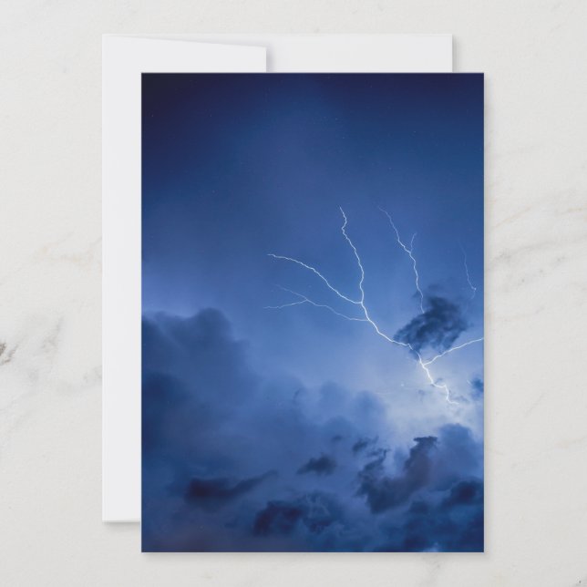 Postal de invitación de 5" x 7" (Anverso)