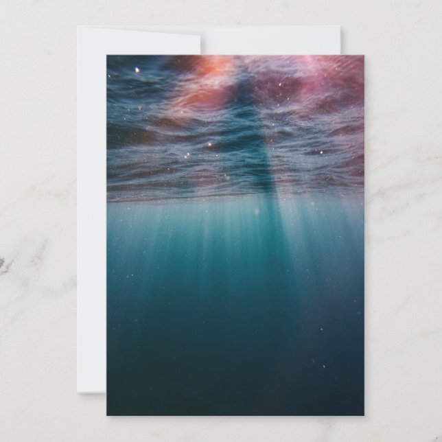 Postal de invitación de 5" x 7" (Anverso)