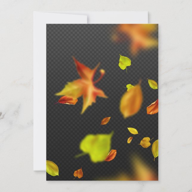 Postal de invitación de 5" x 7" (Anverso)