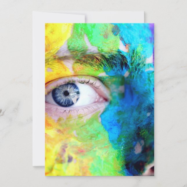 Postal de invitación de 5" x 7" (Anverso)