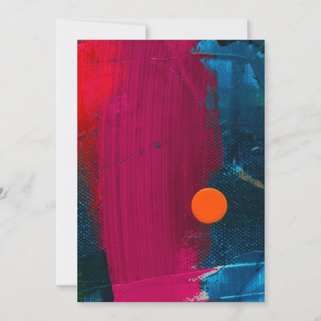 Postal de invitación de 5" x 7" (Anverso)