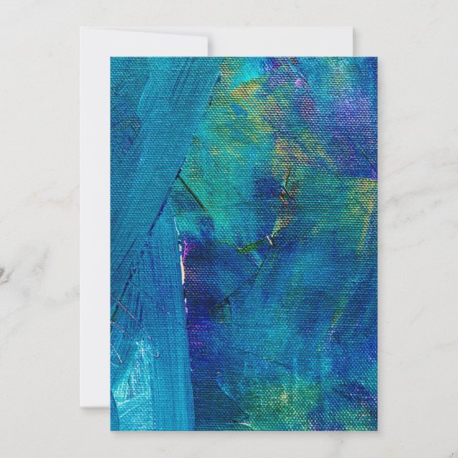 Postal de invitación de 5" x 7" (Anverso)
