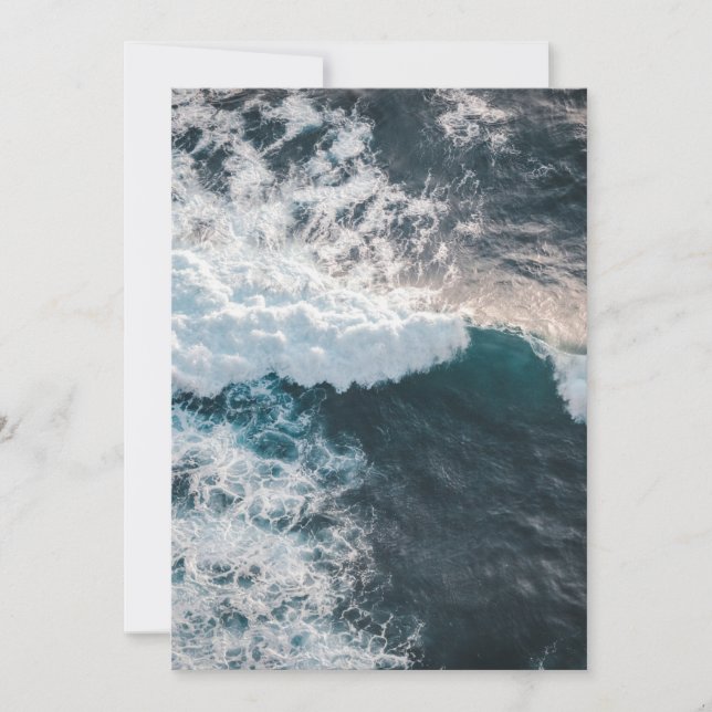 Postal de invitación de 5" x 7" (Anverso)