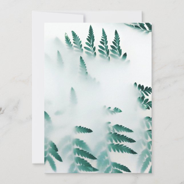 Postal de invitación de 5" x 7" (Anverso)