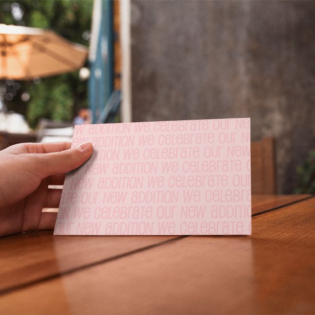 Postal de Invitación de bebé (Subido por el creador)