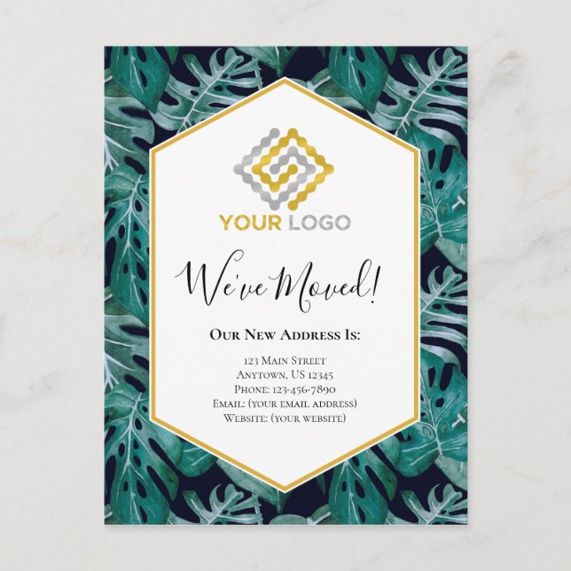 Postal de Invitación de movimiento de empresas tro (Anverso)