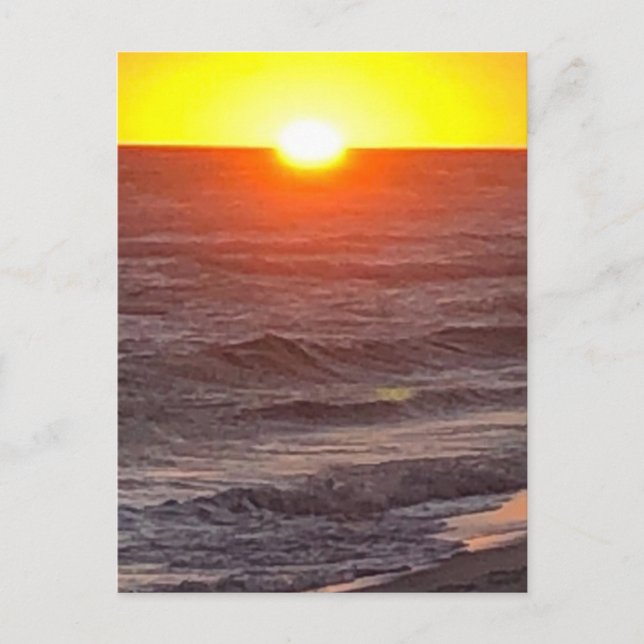 postal de invitación de playa (Anverso)