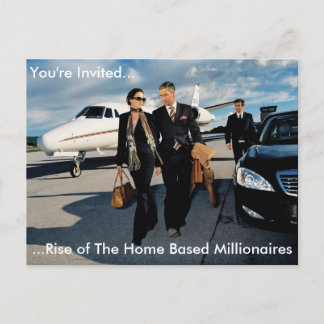 Postal de invitación de reunión