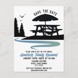 Postal de invitación de Reunión Familiar