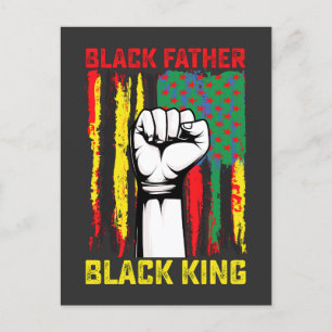 Postal De Invitación Decimoctavo Día del Padre Negro: el Rey del Padre