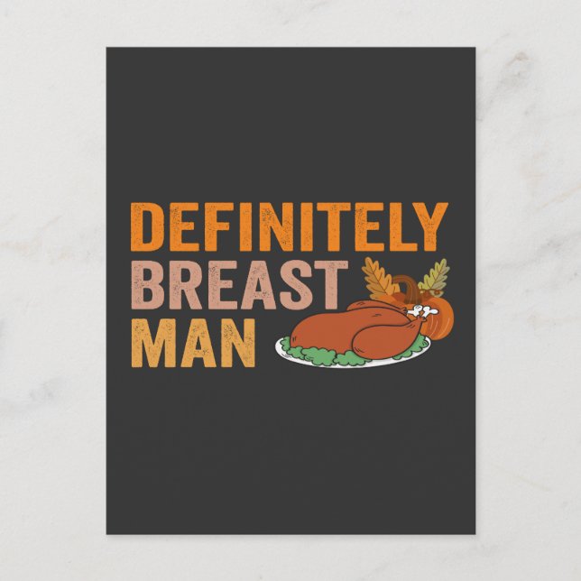 Postal De Invitación Definitivamente El Hombre Del Mama Divertido De Ac (Anverso)