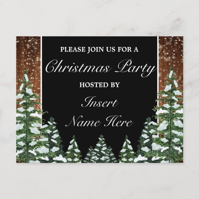 Postal de invitación del partido Navidades de Made (Anverso)