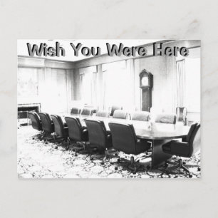 Postal De Invitación Deseo usted estaba aquí