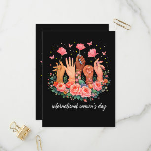 Postal De Invitación Día Internacional de la Mujer 8 marzo 2026