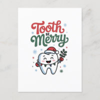 Diente sea alegre dentista odontología Navidad Xma