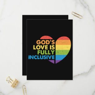 Postal De Invitación Dios Gay Cristiano Lgbt