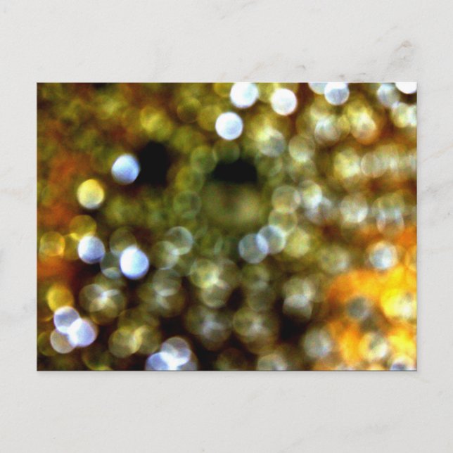 Postal De Invitación Diseño de oro (Anverso)