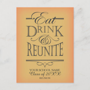 Postal De Invitación Diseño de Reunión escolar