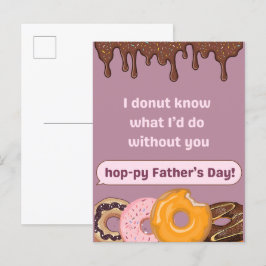 Postal De Invitación Donut Limited Father's Day Edition