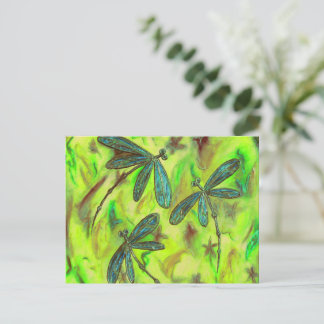 Postal De Invitación Dragonismo celestial en un cielo estrellado