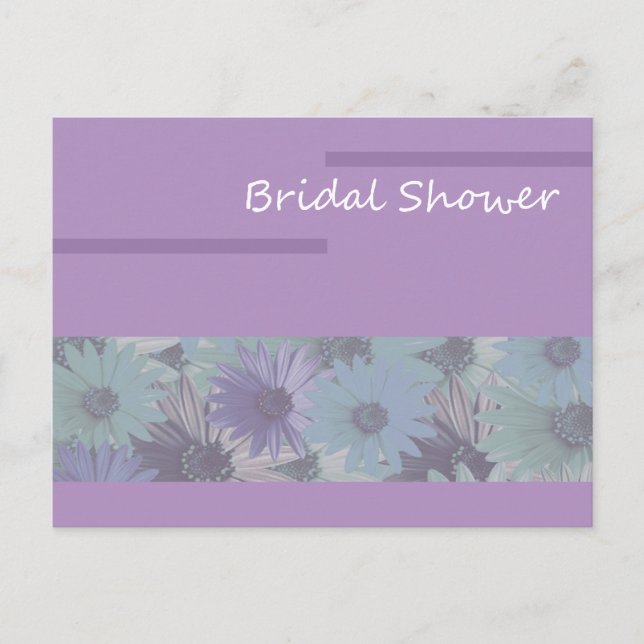 Postal De Invitación ducha de novia! (Anverso)