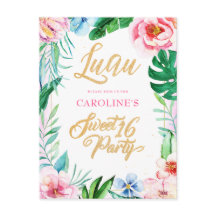 Dulce hawaiano tropical tropical de Luau de presup