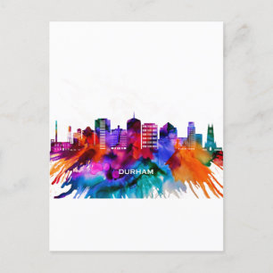 Postal De Invitación Durham Skyline