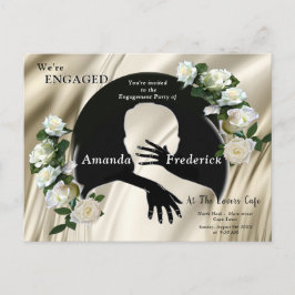 Postal De Invitación El amor es todo lo que hay Compromiso