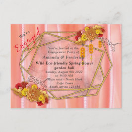 Postal De Invitación El año del tigre