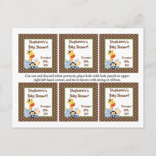 Postal De Invitación El favor marca el juego de los cuentos con