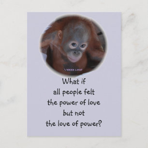 Postal De Invitación El poder del amor