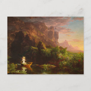 Postal De Invitación El viaje de la vida, la infancia, 1842, por Thomas