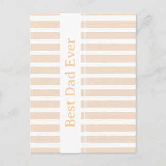 Postal De Invitación Elegante Personalizado Mejor Papá del Mundo con Ra