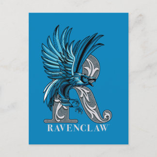 Postal De Invitación Emblema de rayas de RAVENCLAW™