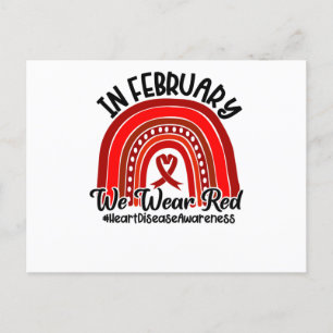 Postal De Invitación En Febrero Usamos Conciencia Sobre Las Enfermedade