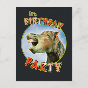 Postal De Invitación Es fiesta de cumpleaños