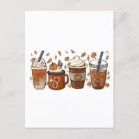 Es la temporada del café con especias de calabaza 