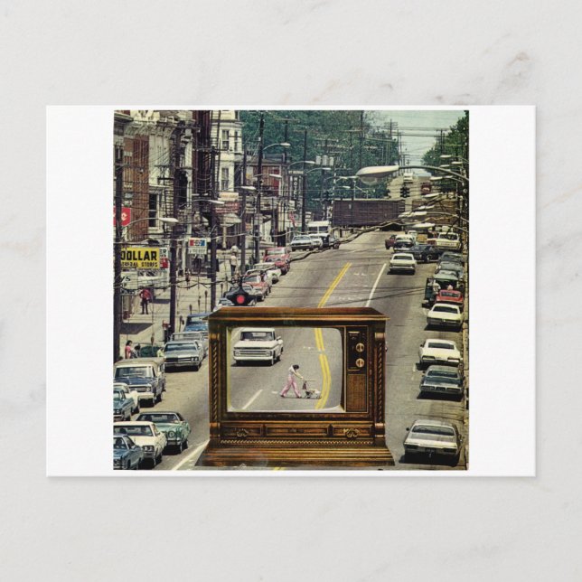 Postal De Invitación Espectáculo callejero - (Anverso)