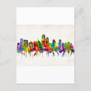 Postal De Invitación Esquina de Albuquerque Nuevo México