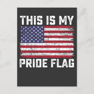 Postal De Invitación Esta es mi bandera de orgullo de EE. UU.