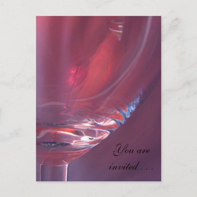 Postal De Invitación Estás invitado. ... (Anverso)