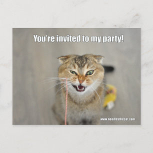 Postal De Invitación Estás invitado