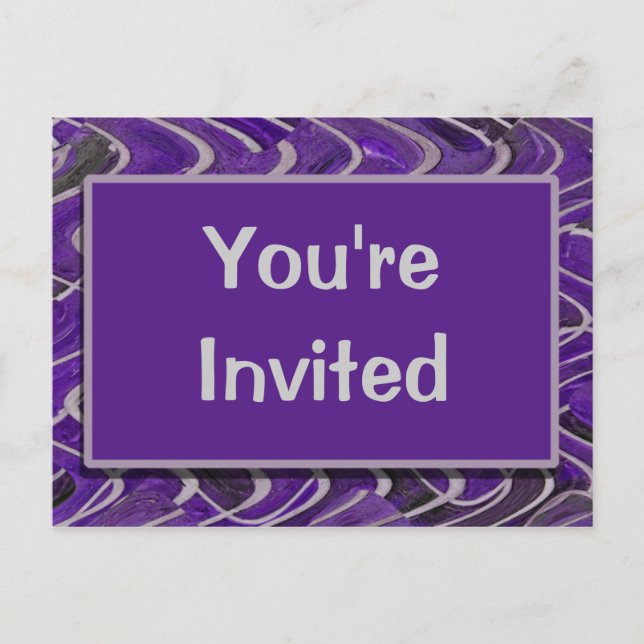 Postal De Invitación Estás invitado (Anverso)