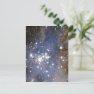 Postal De Invitación Estrellas de diamantes en el espacio de burbujas d