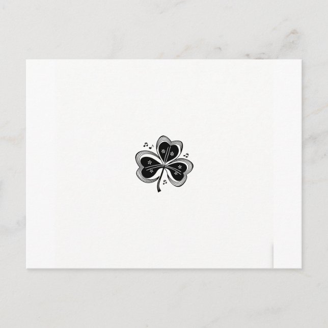 Postal De Invitación Experimente la magia de la Serenade de Shamrock (Anverso)