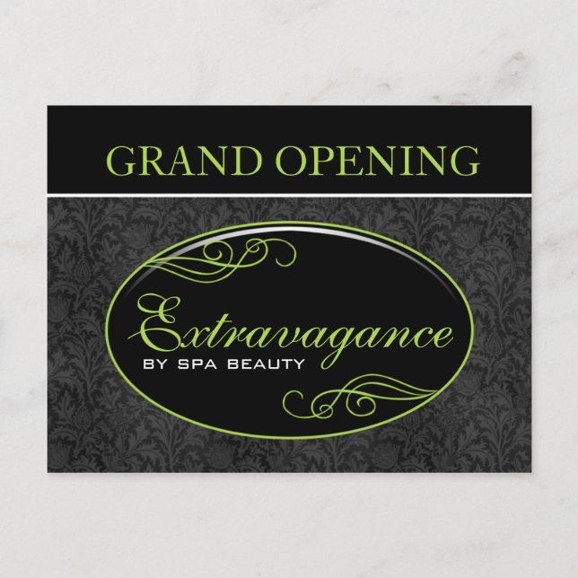 Postal De Invitación Extravagance Promo (Anverso)