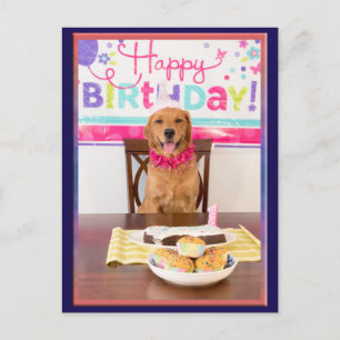 Postal De Invitación Feliz cumpleaños al Fiesta de perro con mi Dawg