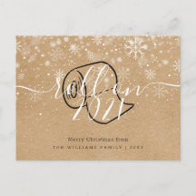 Feliz Navidad Año Nuevo Rústico De Diversión