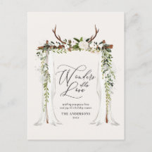 Festividades de vacaciones de follaje rústico navi